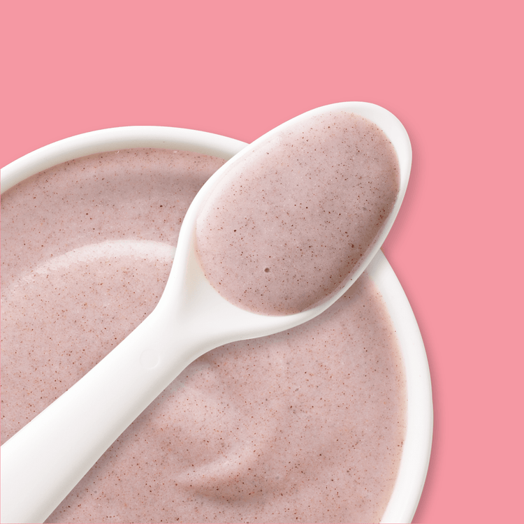 Rabitat Flask + Strawberry Ragi Rice Cereal