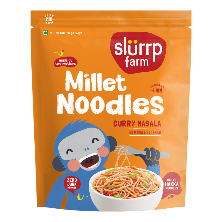 Slurrp Farm Millet Noodles - Curry Masala