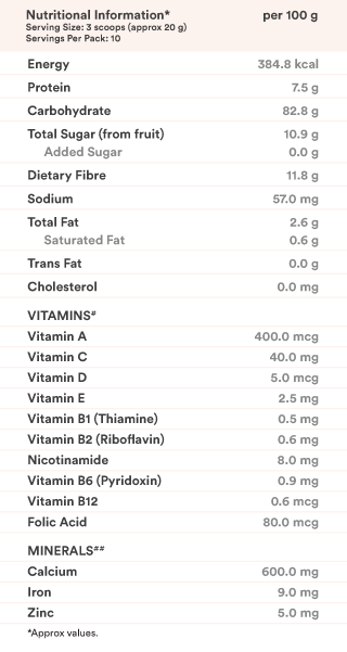 Slurrp Farm pack of 1 Ragi, Apple & Banana Cereal