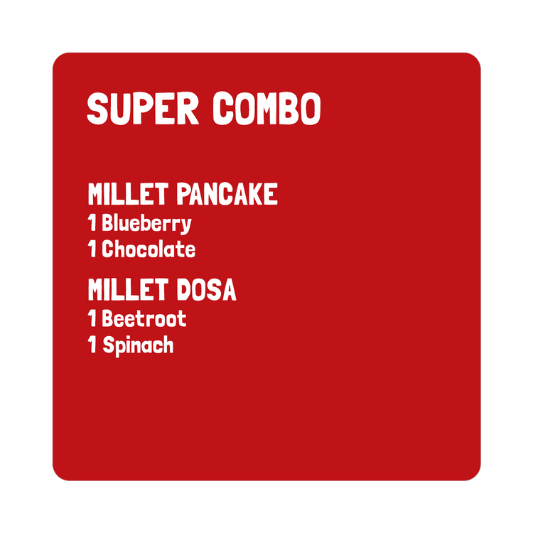 Slurrp Farm Pancakes & Dosas Trial Pack Combo