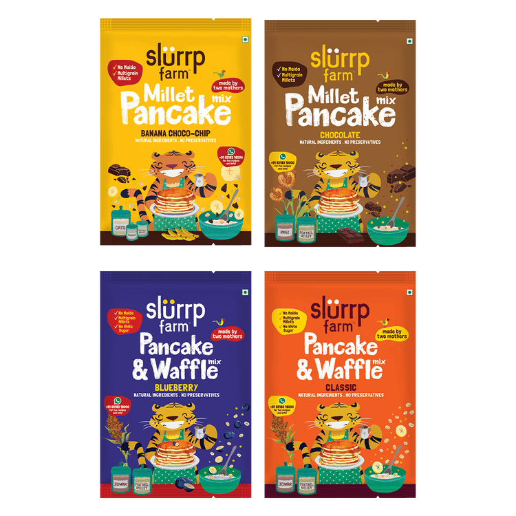 Slurrp Farm Pancakes Trial Pack Combo