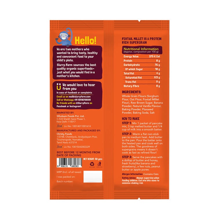 Slurrp Farm Pancakes Trial Pack Combo