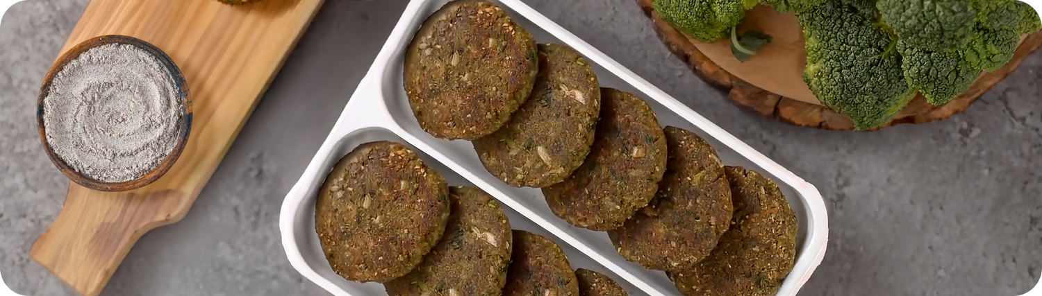 Broccoli Ragi Cutlet