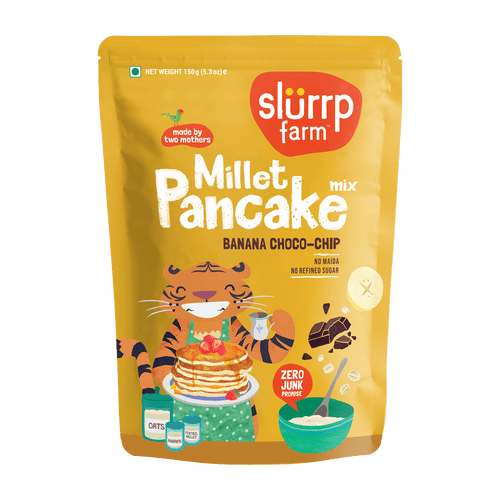 Slurrp Farm Banana Choco-Chip Millet Pancake