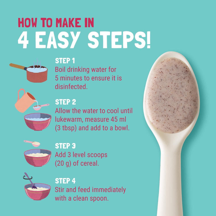 Slurrp Farm Cereal pack of 1 Banana, Ragi and Rice Cereal with Milk