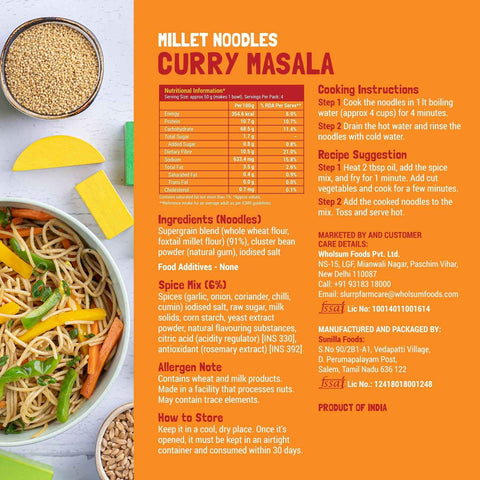 Millet Noodles - All Flavours x 3