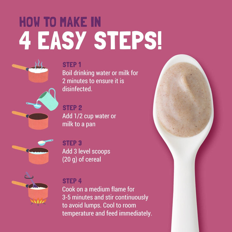 Slurrp Farm Cereal pack of 1 Sathu Maavu Porridge Mix