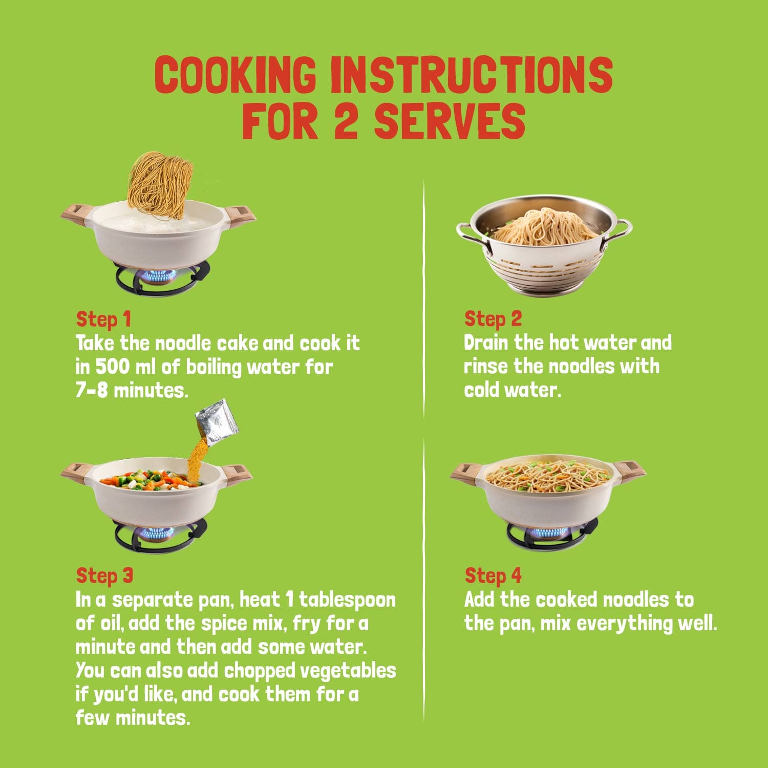 Slurrp Farm Instant Noodle Millet Noodles - Mild Masala (Serves 2)