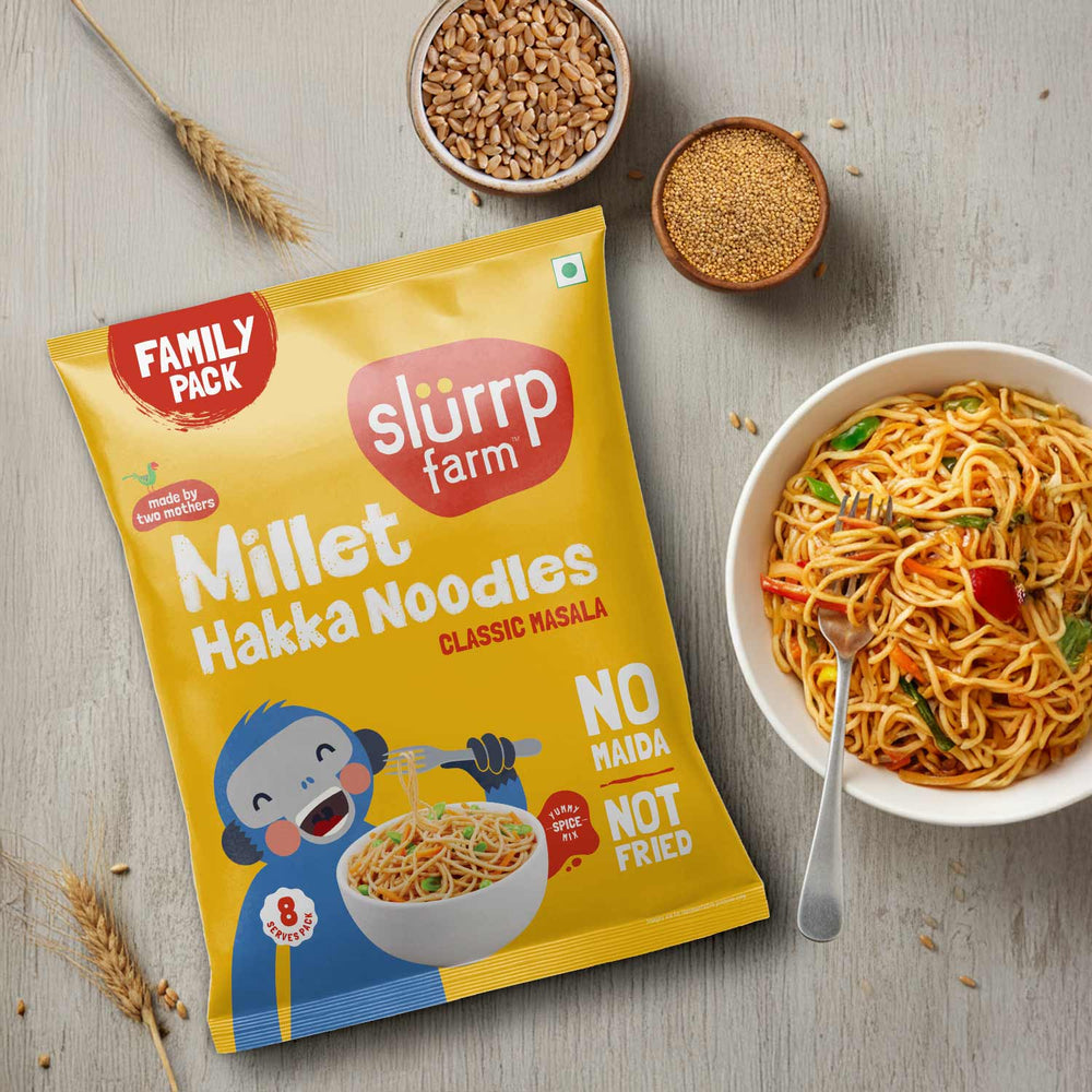 Millet Noodles - Classic Masala Family Pack (Serves 8)