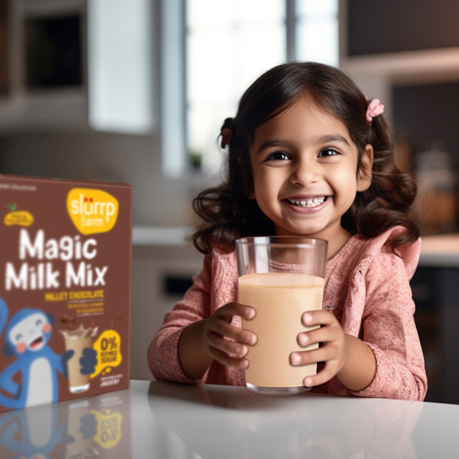 Slurrp Farm Milk Mixes Magic Milk Mix - Millet Chocolate