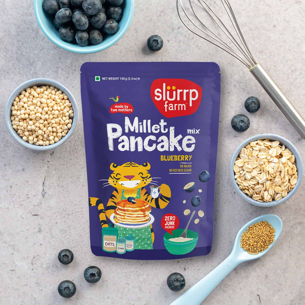 Blueberry Millet Pancake Mix