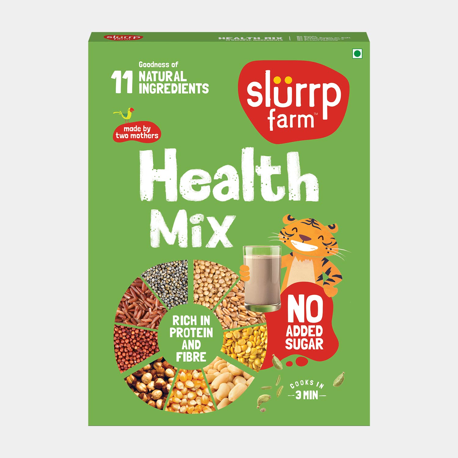 Slurrp Farm Milk Mixes Instant Health Drink Mix with No Added Sugar