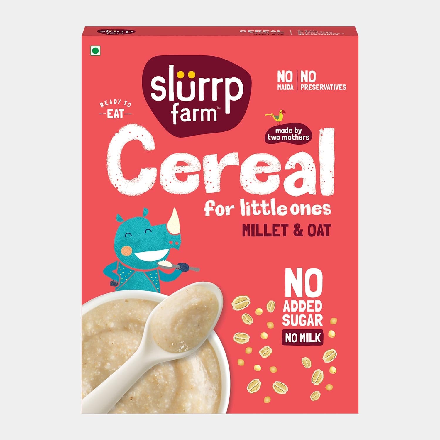 Slurrp Farm pack of 1 Millet Oat Porridge (Daliya/Suji substitute)