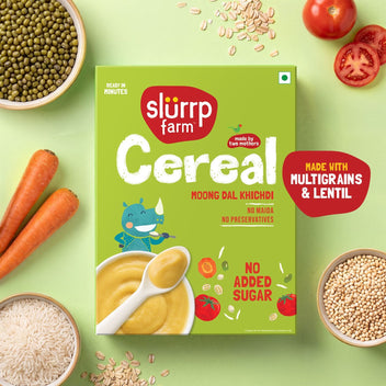 Slurrp Farm Cereal Moong Dal Khichdi Porridge Mix