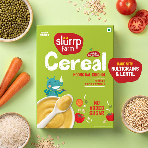 Slurrp Farm Cereal Moong Dal Khichdi Porridge Mix