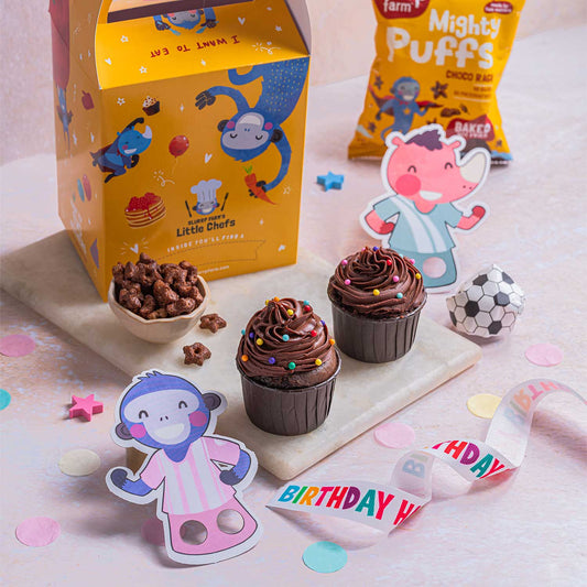 Sportstar Cupcake Kit | Birthday Return Gift Kit