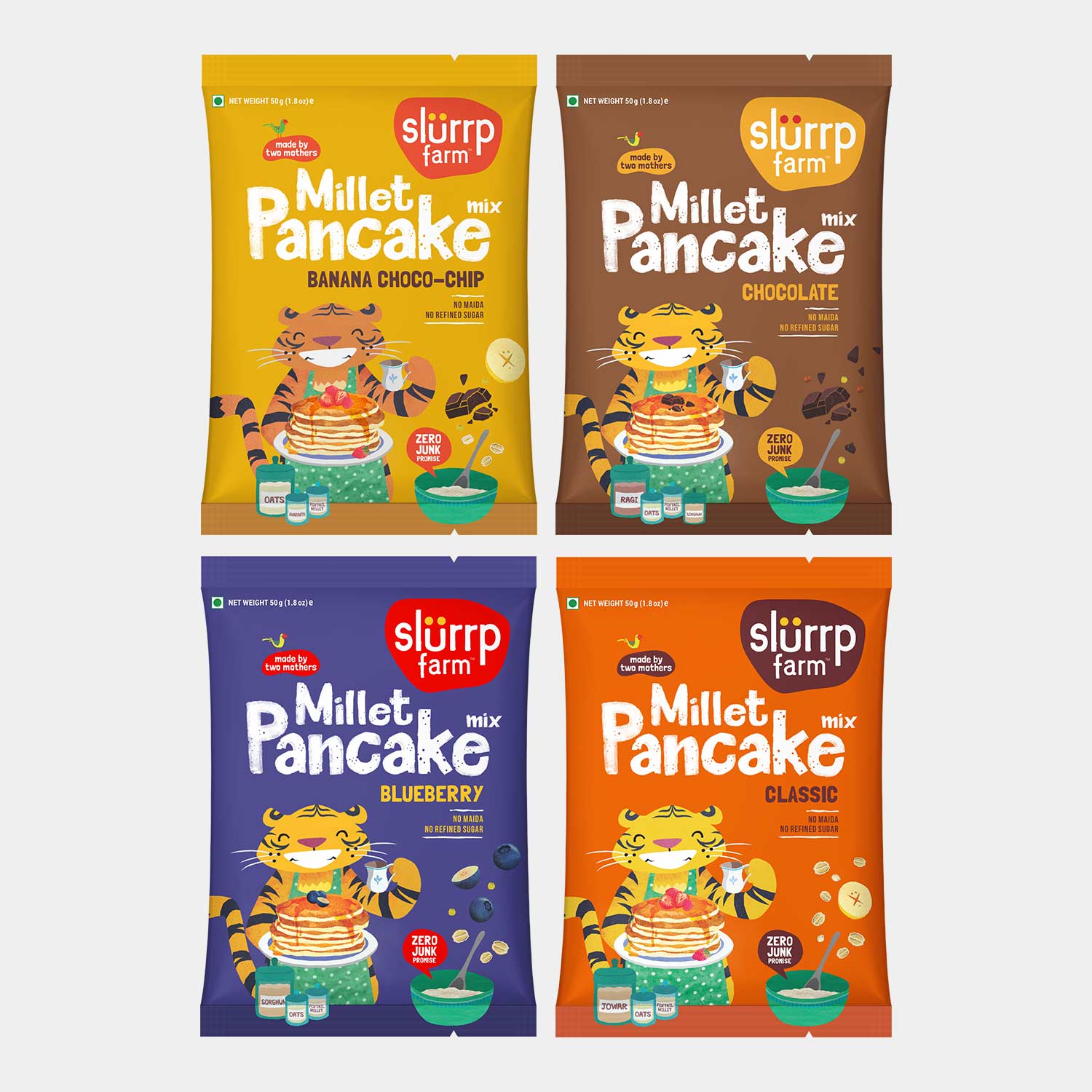 Slurrp Farm Cereal Pancakes Trial Pack Combo
