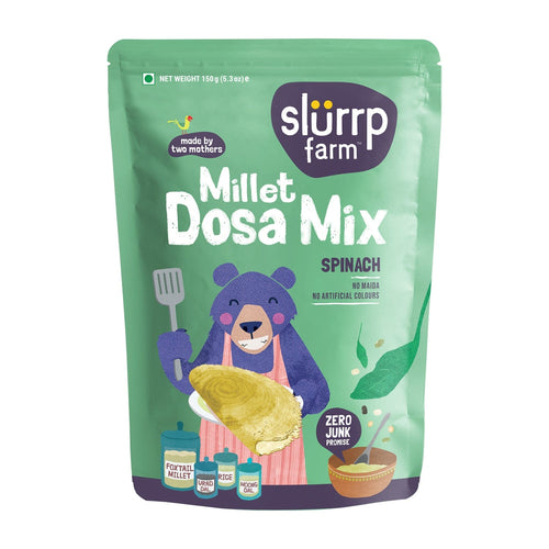 Slurrp Farm Spinach Dosa Spinach Multigrain Millet Dosa Mix