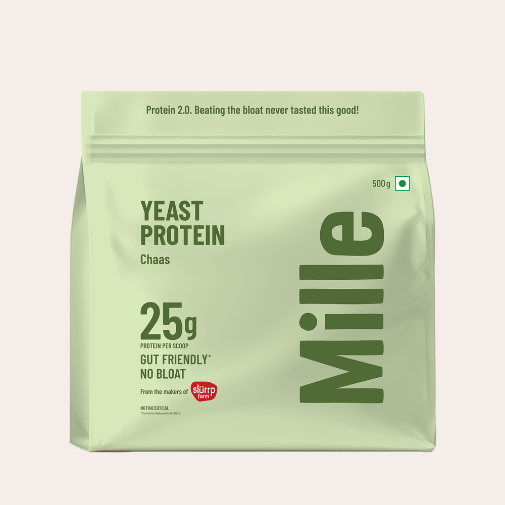 Mille Buttermilk Yeast Protein | 25g/Scoop | Savoury, No Added Sugar | Bio-Fermented Yeast Protein | Gut Friendly | PDCAAS 1.0