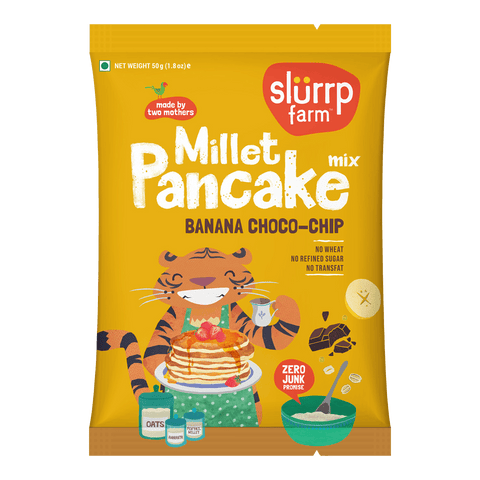 Trial Pack - Banana Choco Chip Millet Pancake Mix