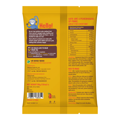 Trial Pack - Banana Choco Chip Millet Pancake Mix