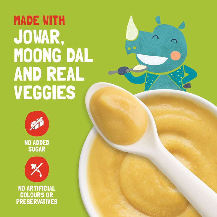 Slurrp Farm Cereal pack of 1 Moong Dal Khichdi Porridge Mix