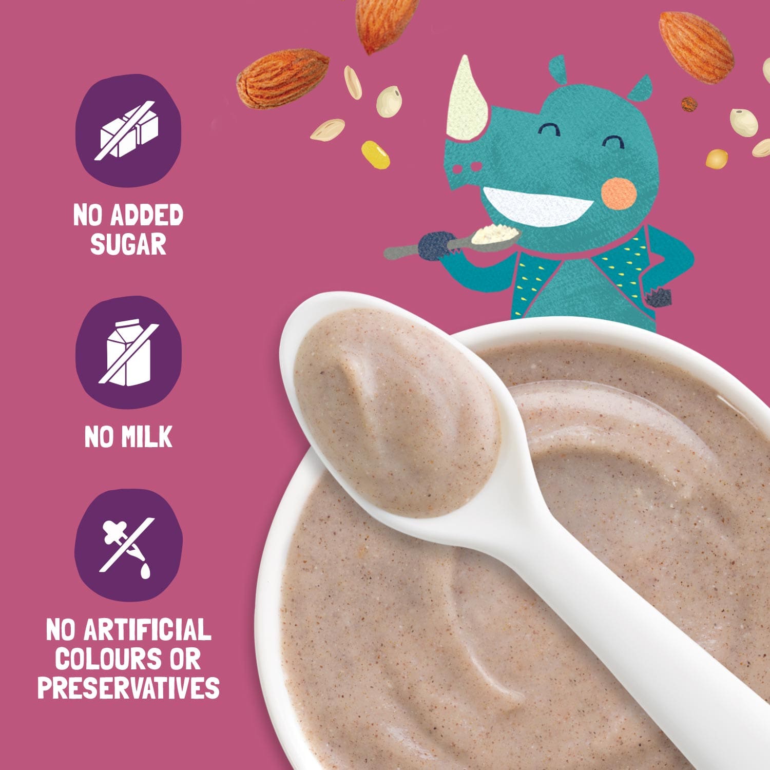 Slurrp Farm Cereal pack of 1 Sathu Maavu Porridge Mix