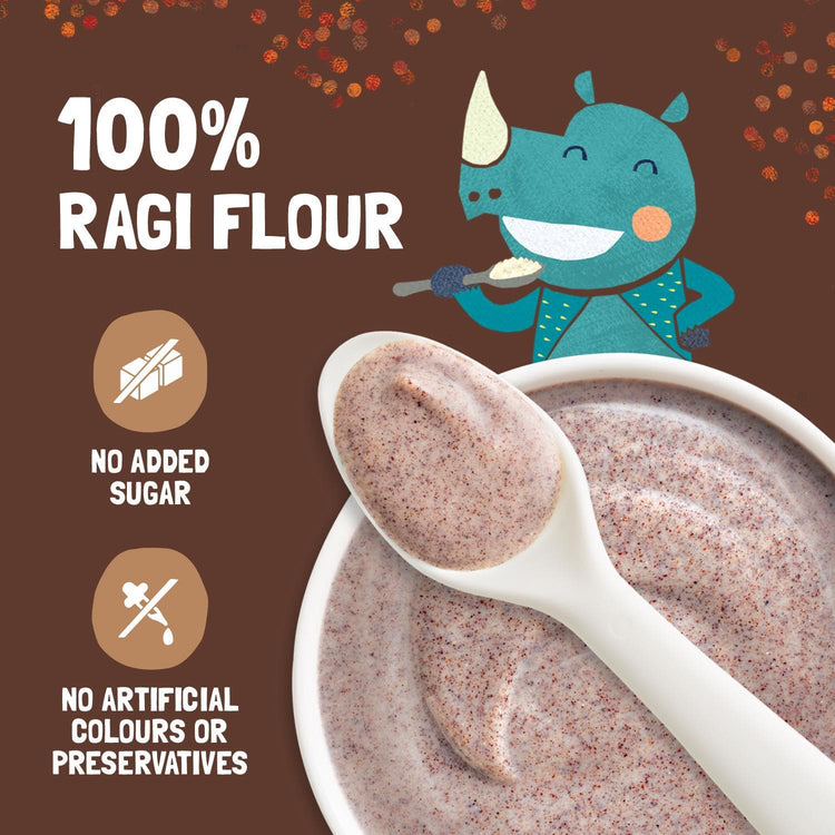 Slurrp Farm Cereal Sprouted Ragi Powder for Little Ones
