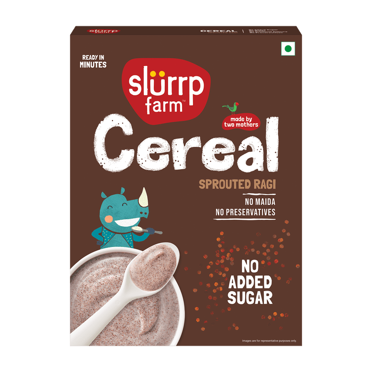 Slurrp Farm Cereal Sprouted Ragi Cereal