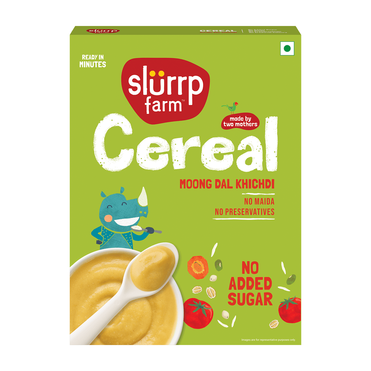 Slurrp Farm Cereal Moong Dal Khichdi Porridge Mix