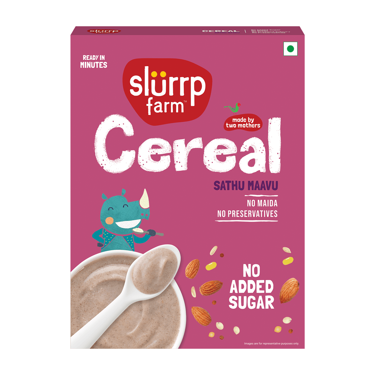 Slurrp Farm Cereal Sathu Maavu Porridge Mix