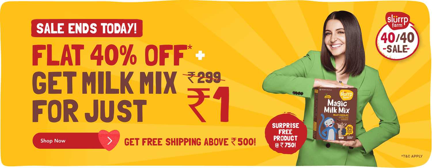 Slurrp Farm Magic Cart Sale: Buy 6 Get 3 Free