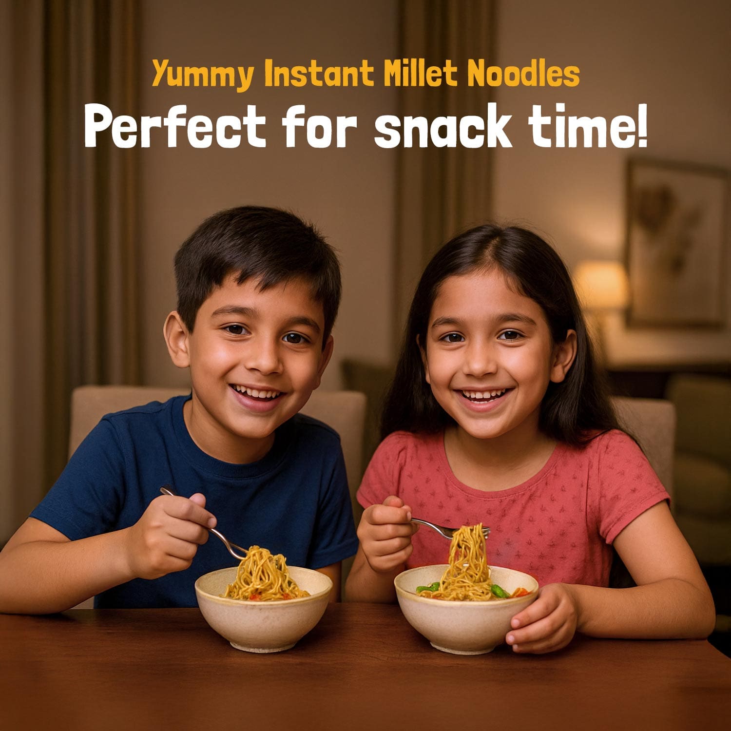 Slurrp Farm Instant Noodle Instant Noodles - Serves 2 (Pack of 1)