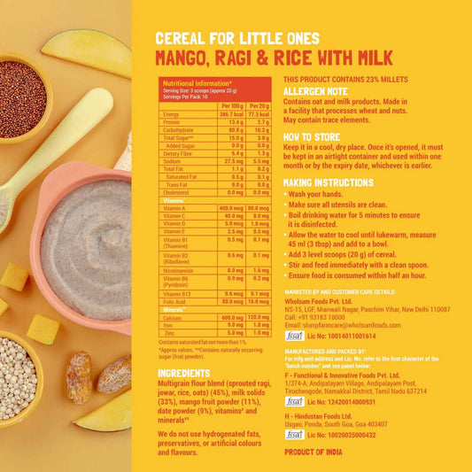 Slurrp Farm Cereal Bestseller Super Combo: Cereals for Little Ones