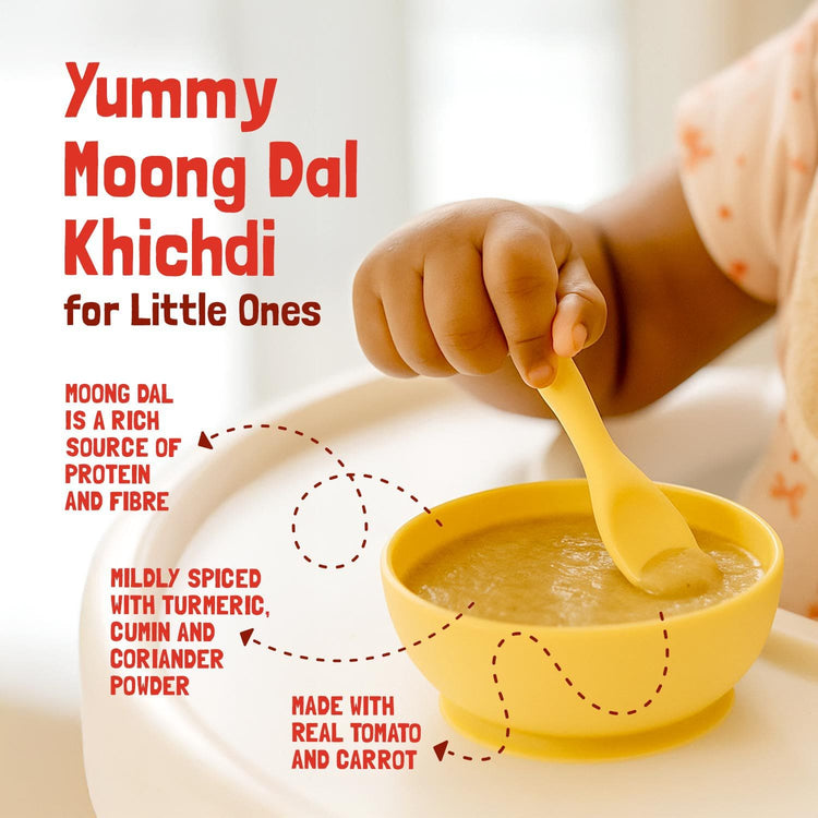 Slurrp Farm Cereal pack of 1 Moong Dal Khichdi Porridge Mix