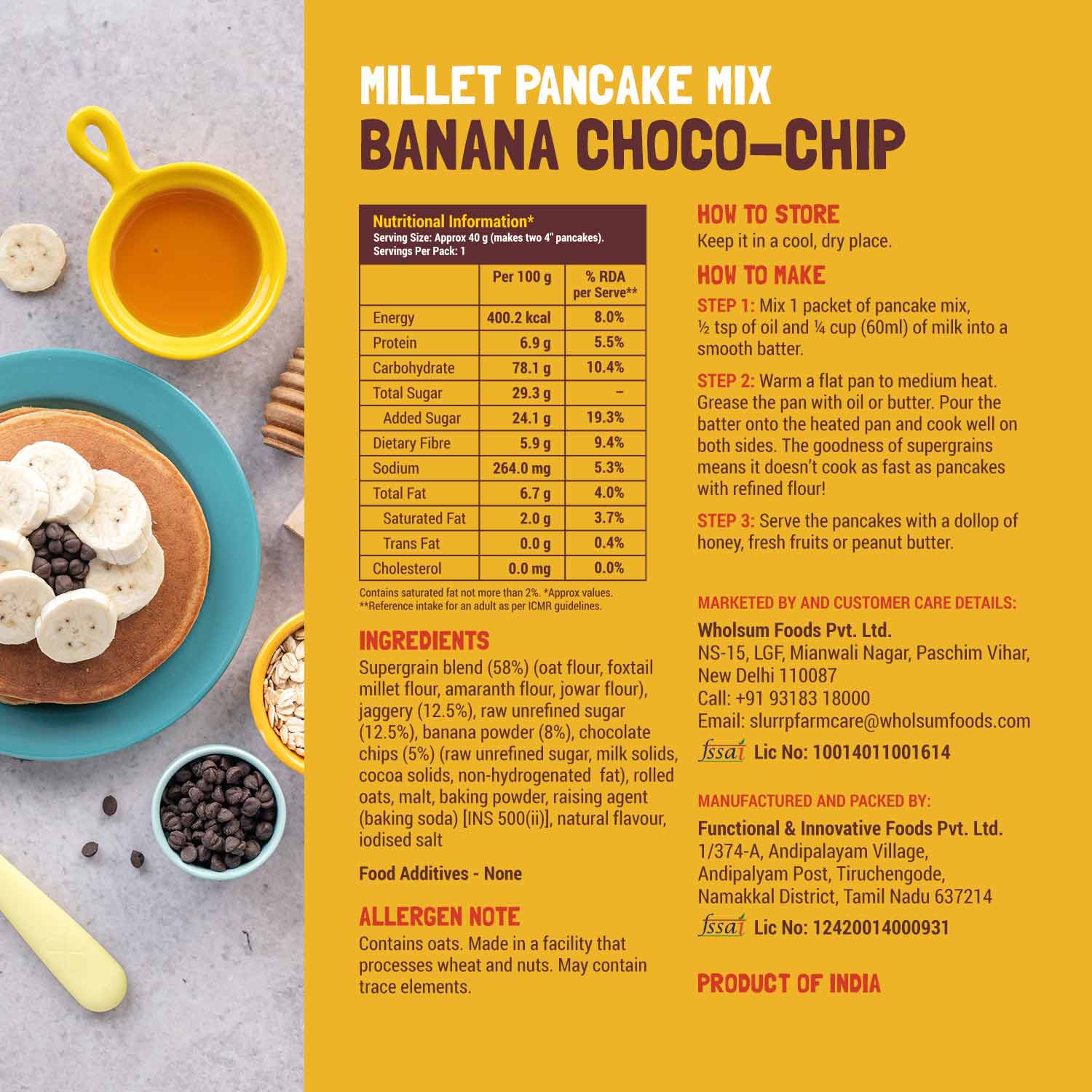 Slurrp Farm Cereal Pancakes Trial Pack Combo