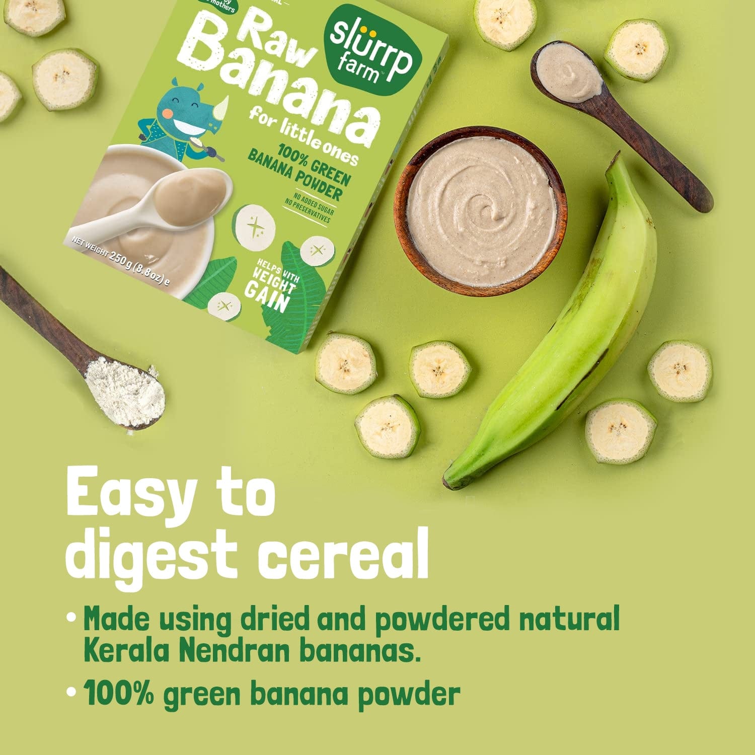 Slurrp Farm pack of 1 Raw Nendran Banana Powder