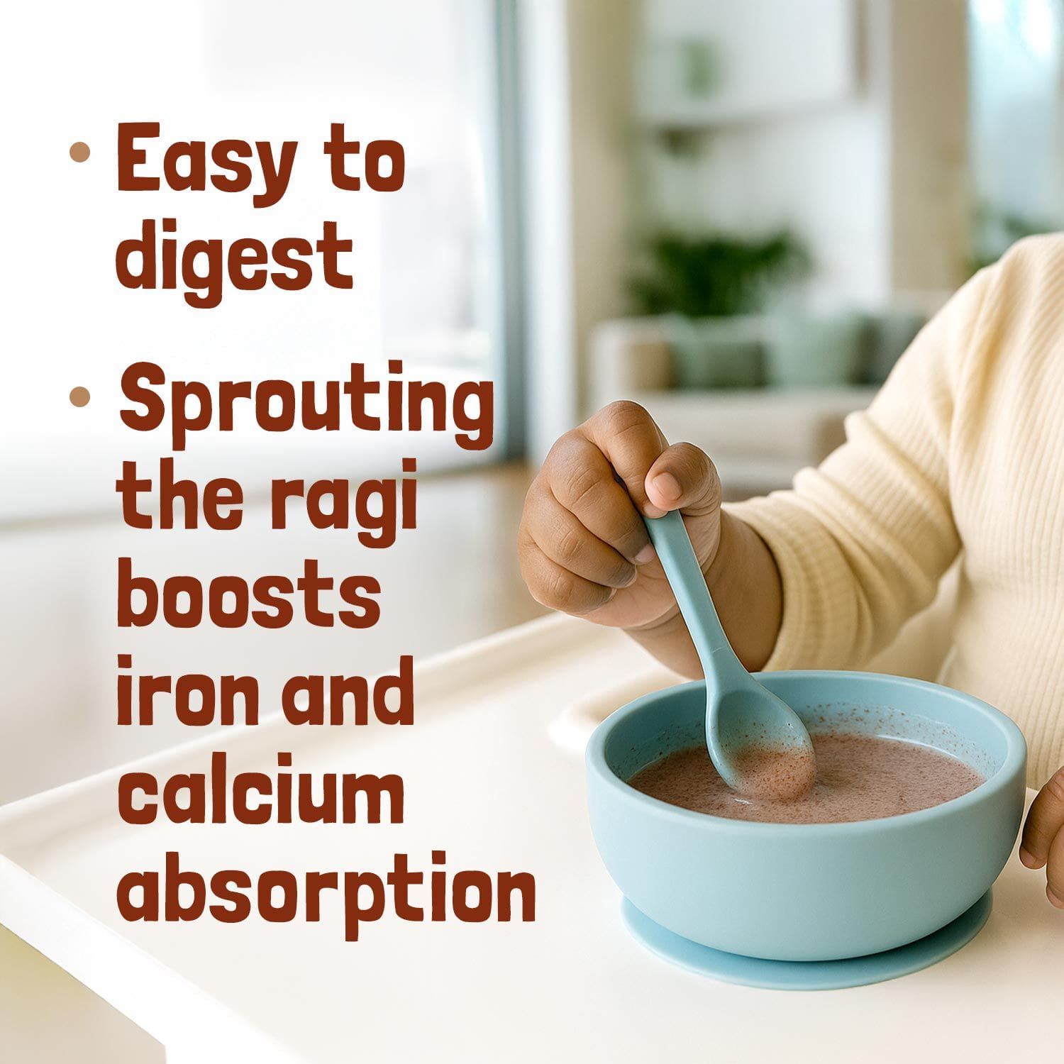 Whole Ragi Recipes Ragi Porridge For Month Old Baby Buy Sprouted