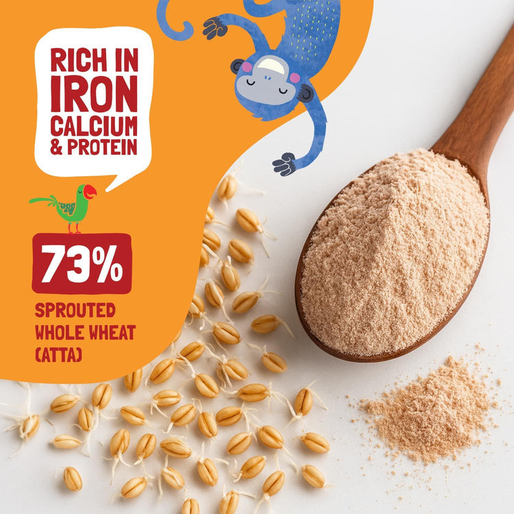 Slurrp Farm Cereal Instant Healthy Cereal | Wheat, Apple & Banana Cereal