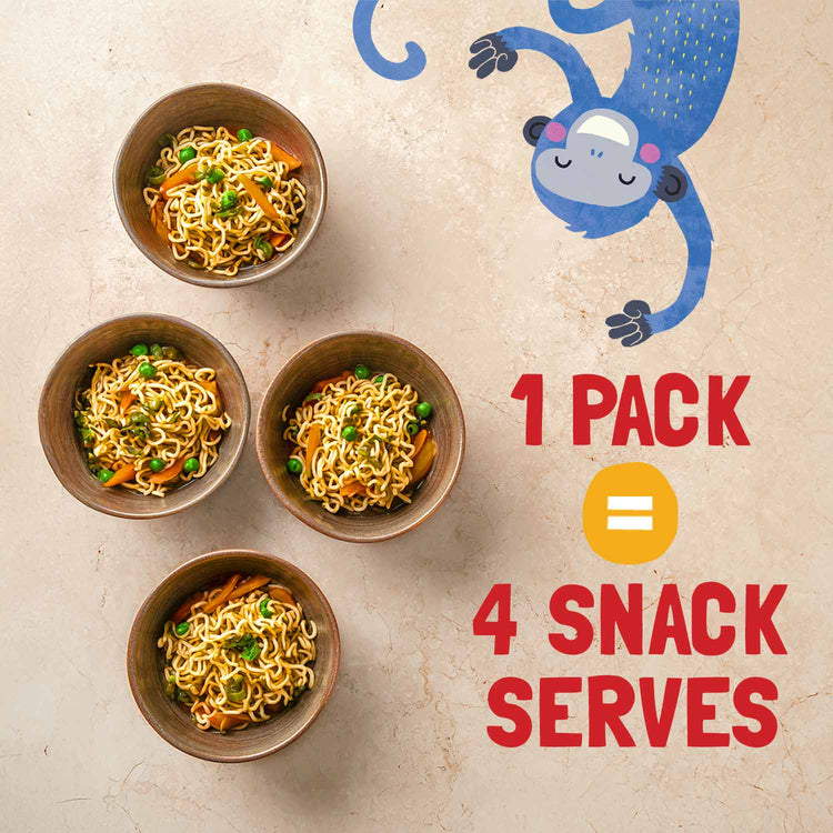 Instant Noodles - Serves 4 (Pack of 2)