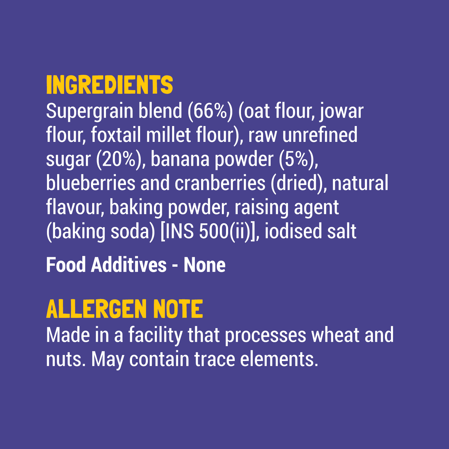 Slurrp Farm Trial Pack - Blueberry Millet Pancake
