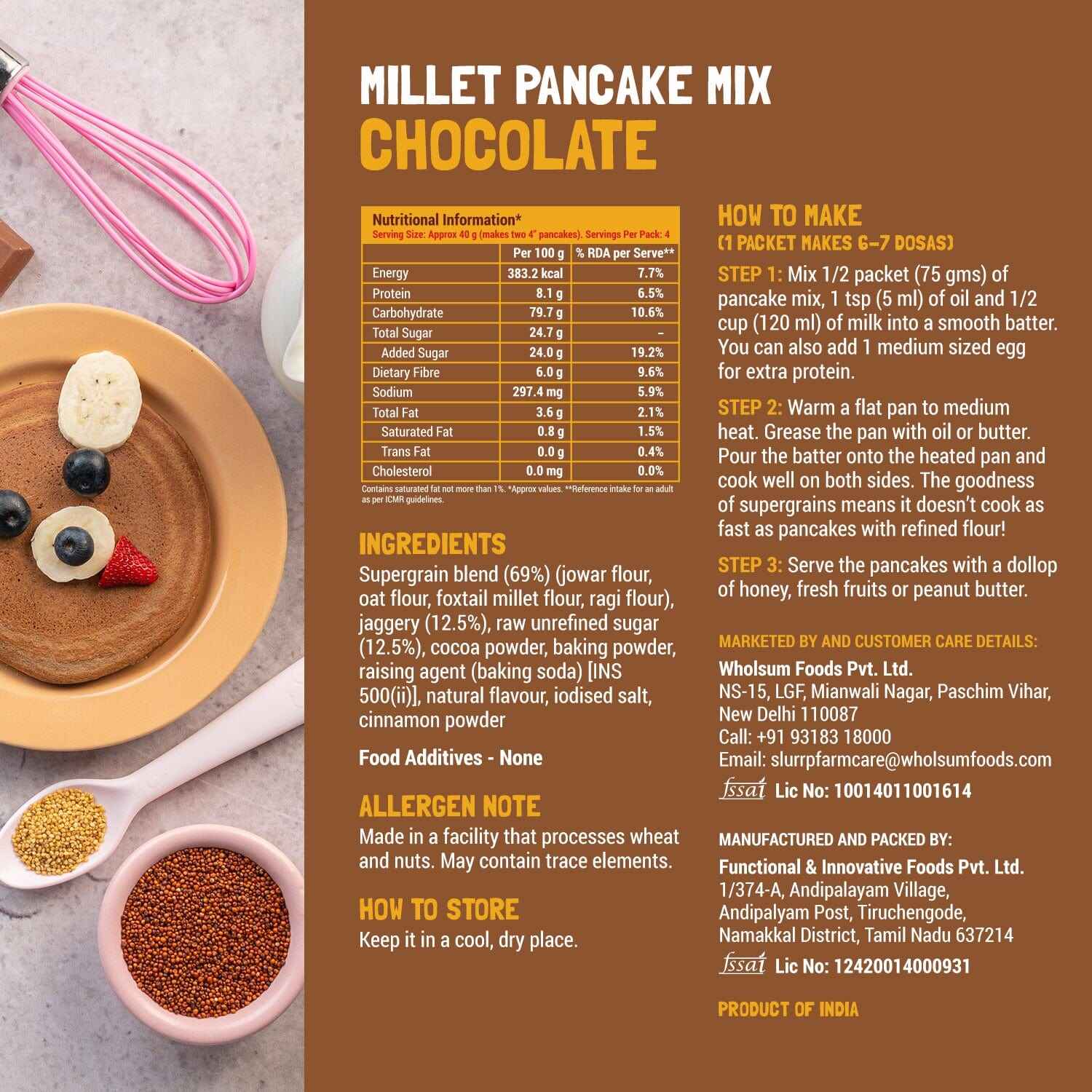 Slurrp Farm Bestseller Super Combo: Pancake Lovers