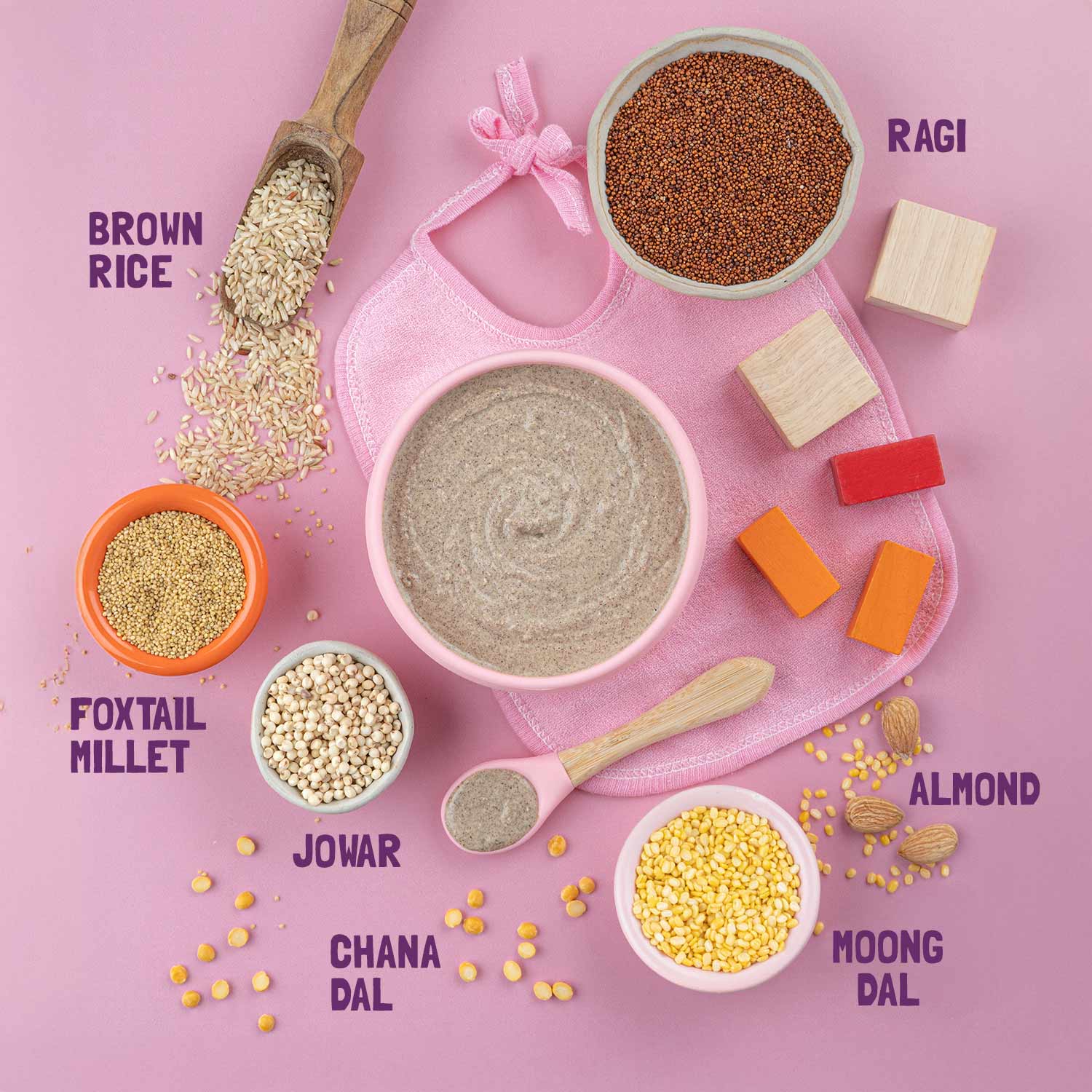 Slurrp Farm Cereal pack of 1 Sathu Maavu Porridge Mix