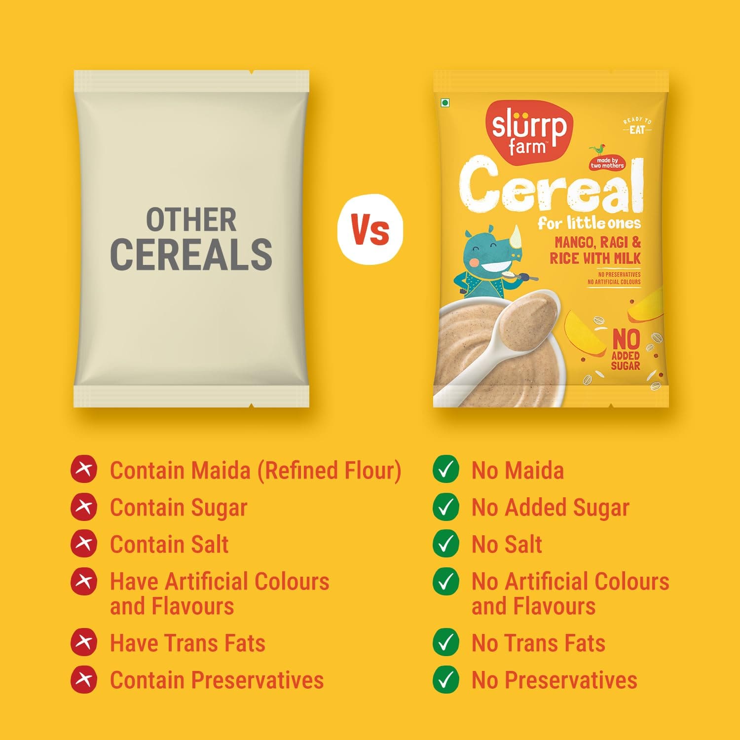 Slurrp Farm Cereal Starter Trial Pack Combo