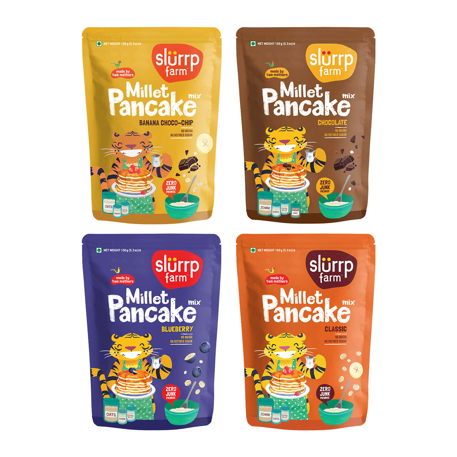 Slurrp Farm Bestseller Super Combo: Pancake Lovers