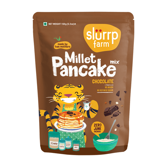 Chocolate Millet Pancake