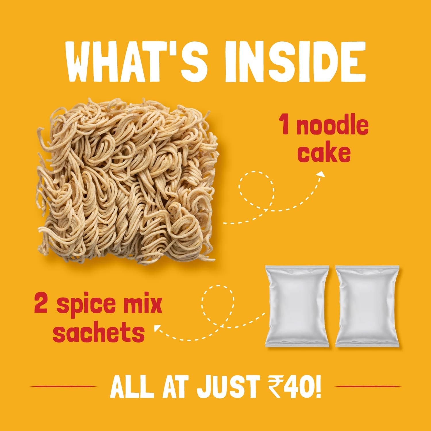 Slurrp Farm Instant Noodle Instant Noodles - Serves 2 (Pack of 1)