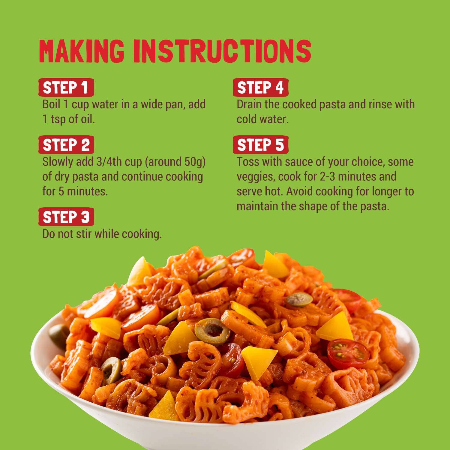 Slurrp Farm pack of 1 Animal Pasta