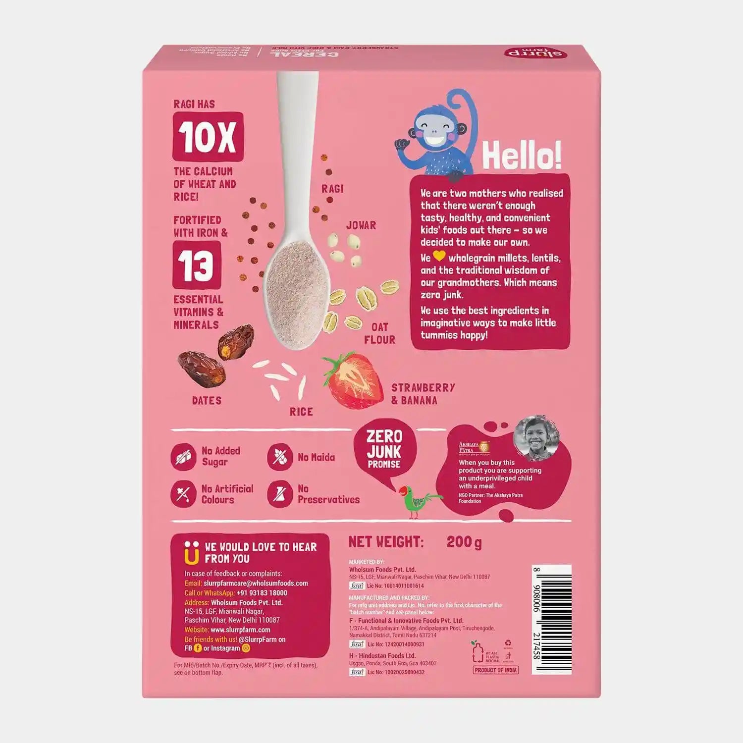 Slurrp Farm Cereal Bestseller Super Combo: Cereals for Little Ones
