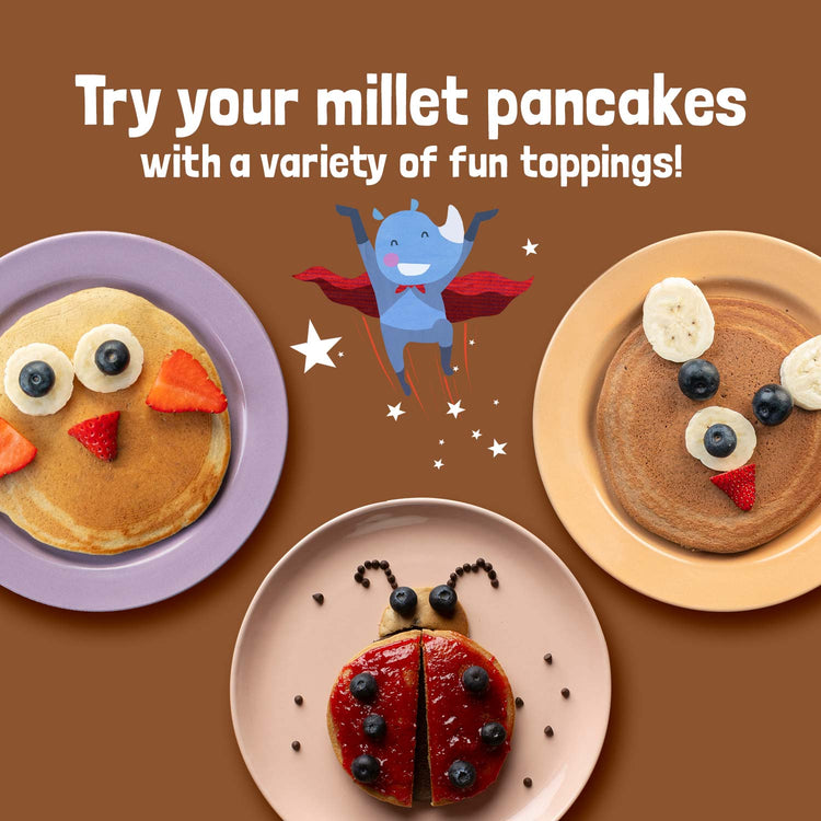 Slurrp Farm Pancake Chocolate Millet Pancake Mix | No Maida